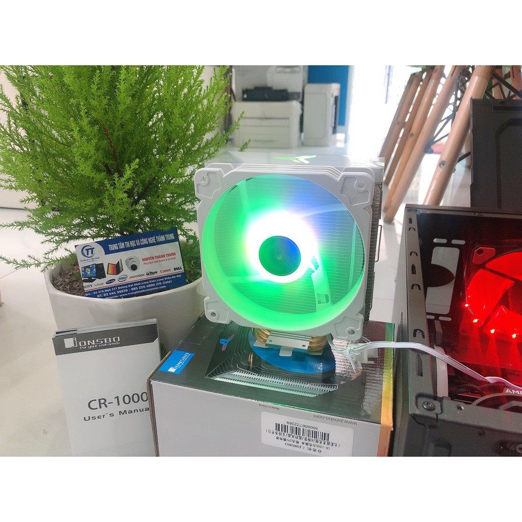 Tản nhiệt khí, Fan CPU RGB Jonsbo CR-1200 | CR-1400 | CR-1000 | CR-1000 White | Coolmoon UFOX