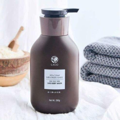 Sữa tắm men rượu Sake - Hỗ trợ giúp sạch làn da mịn màng, trắng sáng (Chai 290g)