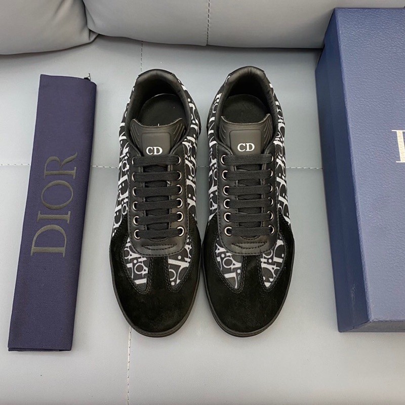 Giày thể thao /sneakers nam cổ thấp Dior CD da thật cao cấp mẫu mới siêu hot