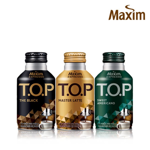 Cafe uống liền Hàn Quốc MAXIM 275ml - Maxim T.O.P Sweet Americano