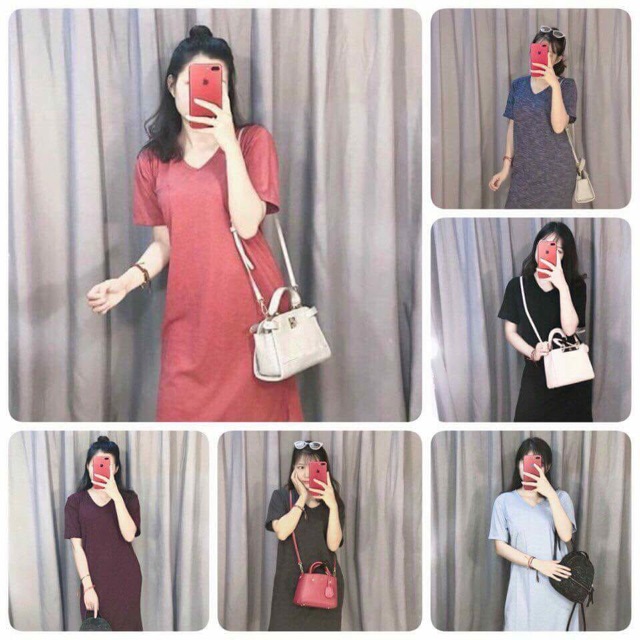 Váy suông tiêu nữ vải dư mềm mát | BigBuy360 - bigbuy360.vn