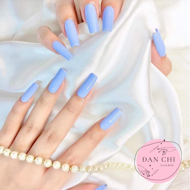 NailBox móng úp thiết kế sẵn Mẫu Sơn Trơn