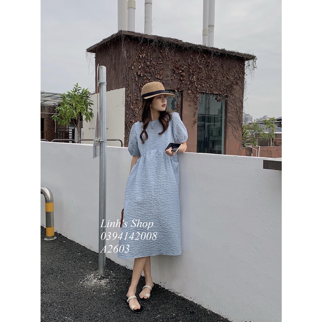 CO SẴN Váy Đầm Suông Xinh A2603