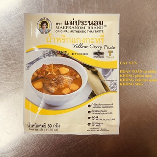 CÀ RI THÁI LAN THAILAND CURRY PASTE 50G