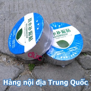 Băng keo dán chống thấm dột đa năng trên mọi bề mặt 5cm x 5m, dán tường, mái tôn, ống nước – Đức Hiếu Shop