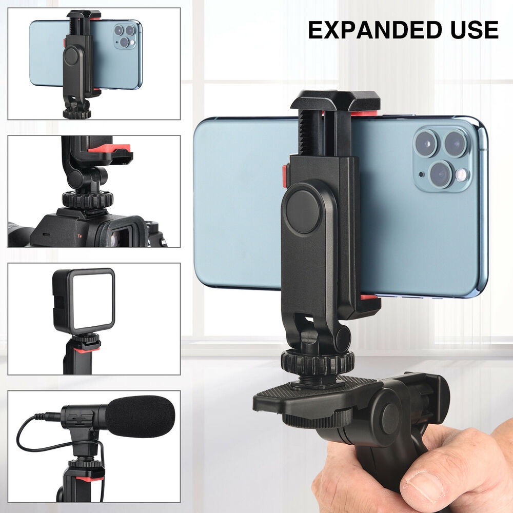 Giá Đỡ Điện Thoại Có Kẹp Gắn Thông Dụng Cho Chụp Hình Selfie