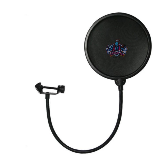Màn lọc âm cho Micro - popshield 2 lớp chắn gió, âm gió khi hát - bảo vệ micro khi hát