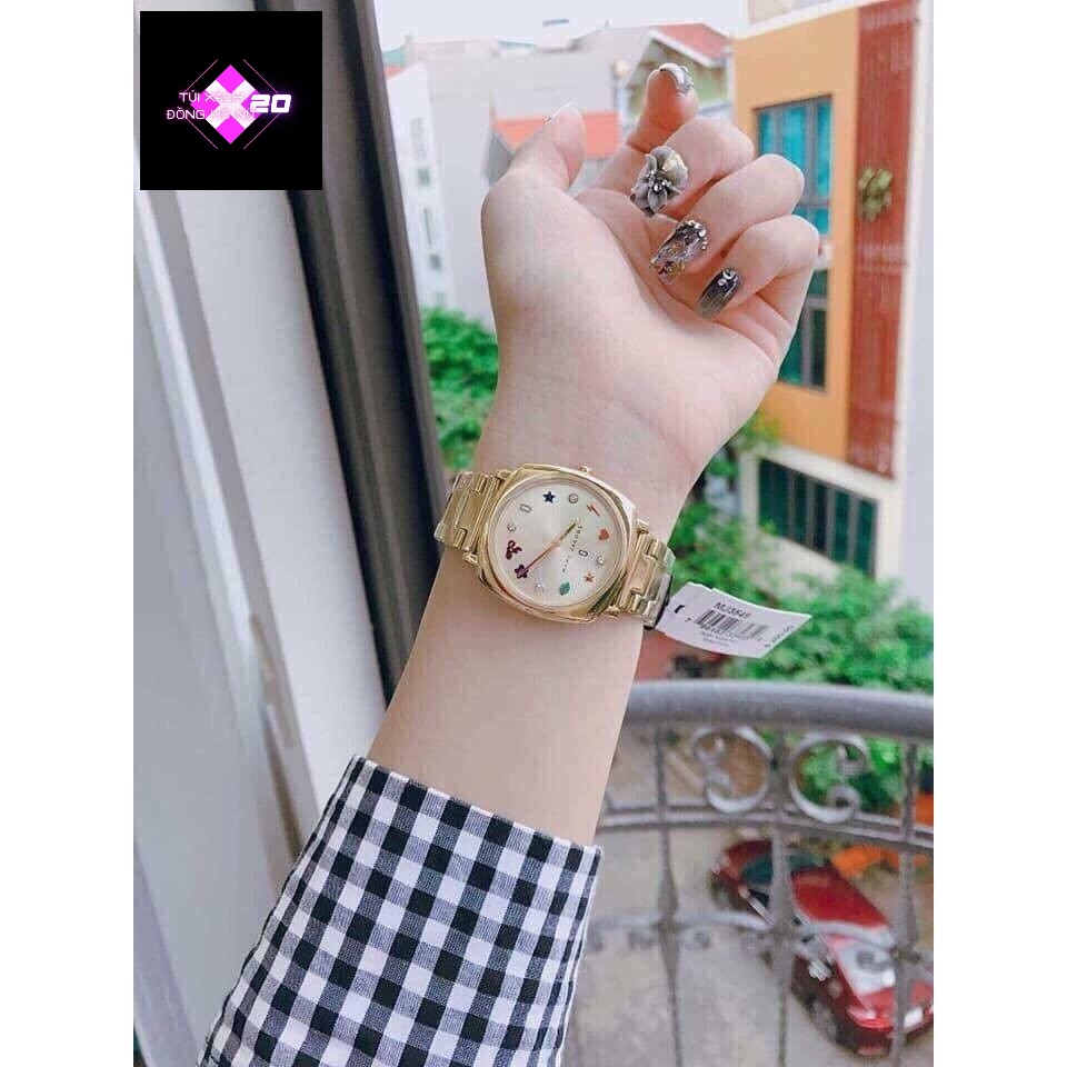 ( Sẵn 4 màu ) Đồng hồ nữ MARC JACOBS #MJ35 case 34mm.5ATM | BigBuy360 - bigbuy360.vn