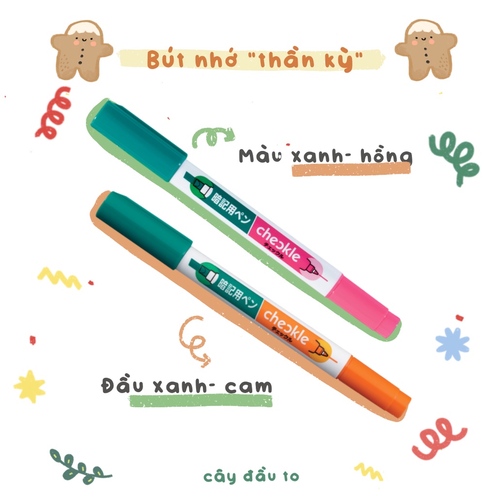 Bộ Dụng Cụ Giúp Ghi Nhớ Nhanh Kit Memoraztion Kokuyo Cây Đầu To