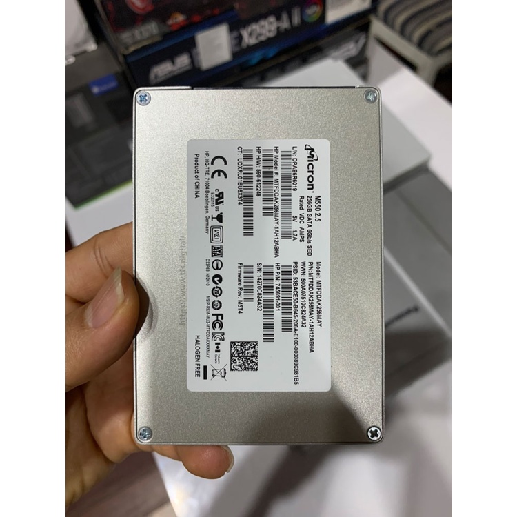Ổ cứng SSD 256G Micron chuẩn sata 3 ( chính hãng)