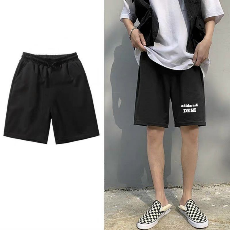 Quần short unisex nam dáng Hàn thể thao có bigsize đến 100kg