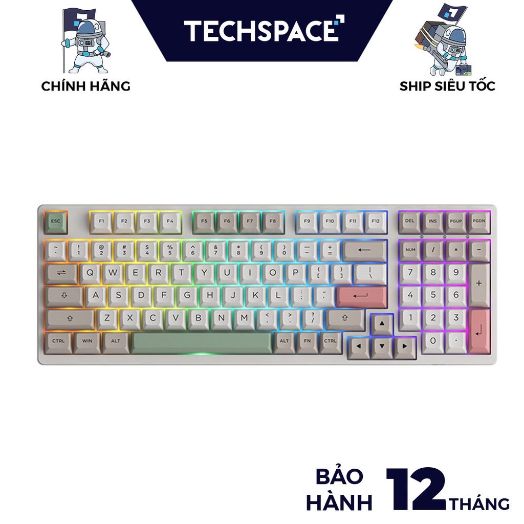 Bàn phím cơ AKKO 3098B Multi-modes 9009 (Hàng chính hãng) -Bảo hành 12 tháng