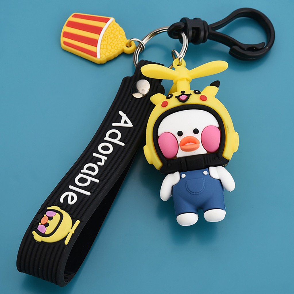 Móc vịt chu mỏ gắn chìa khóa dễ thương xỉu