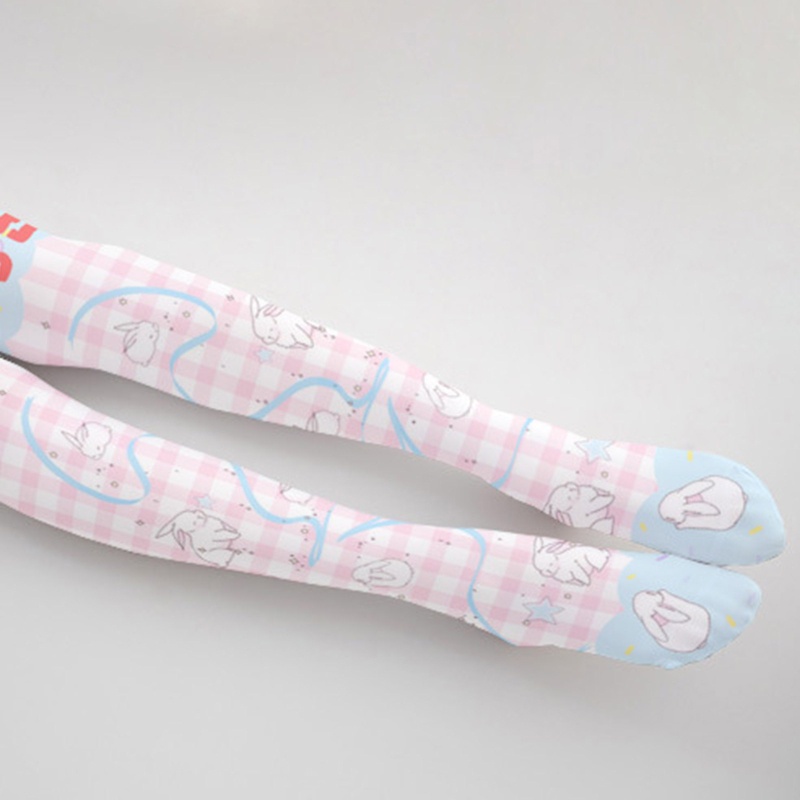 XIXI Tất Chân Dài Qua Gối Họa Tiết Hoạt Hình Phong Cách Lolita Nhật Bản Cho Nữ