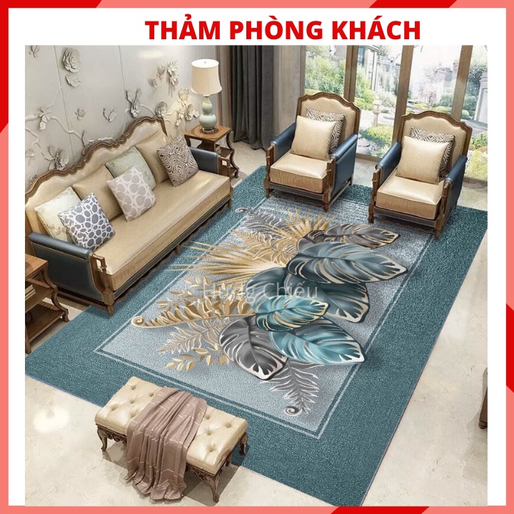 Thảm trải sàn nỉ lì Bali 5D trang trí phòng khách- phòng ngủ cỡ 1m6x2m3 và 2mx3m