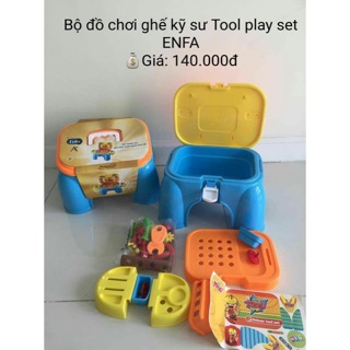 Bộ đồ chơi ghế kỹ sư Tool play set ENFA