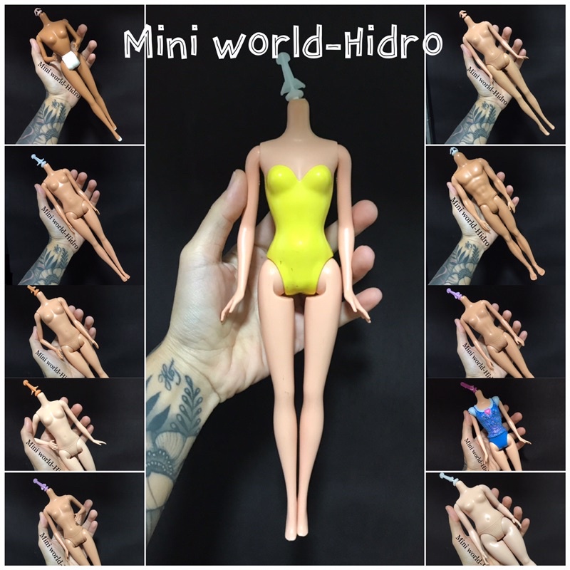 Body thân rời búp bê Barbie và Ken chính hãng