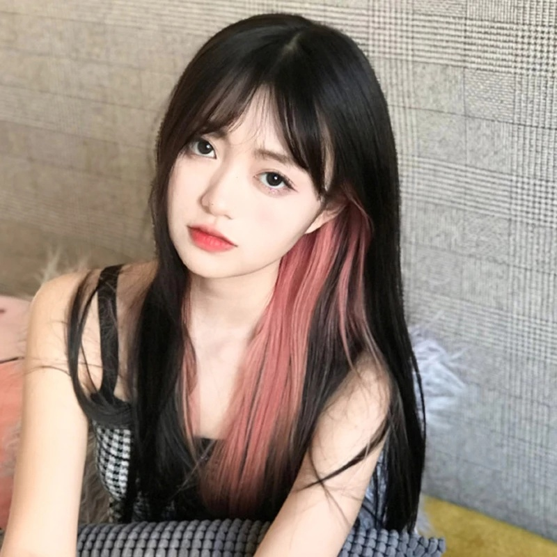 Tép tóc giả tạo kiểu xoăn / tự nhiên có kẹp cho nữ