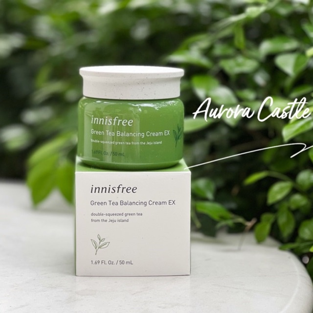 Kem dưỡng trà xanh Green Tea Balancing Cream Ex Innisfree