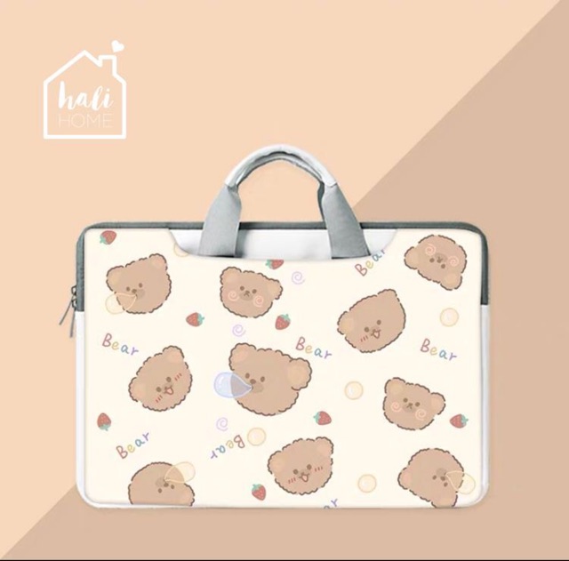 [Tặng kèm lót chuột] Túi đựng laptop siêu dễ thương có lớp chống sốc | BigBuy360 - bigbuy360.vn