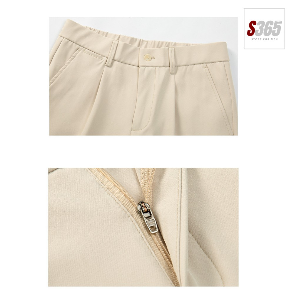 Quần âu nam ống rộng 1 nút cài giữa chất vải Nano thoáng mát thời trang S365 - JBA01 | BigBuy360 - bigbuy360.vn