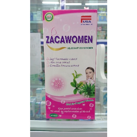 [GIÁ GỐC] Zacawomen Dung Dịch Vệ Sinh Dành Cho Phụ Nữ - Chai 125ml