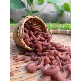 Nui ống gạo lứt đỏ 6 tháng, nui ống lứt, nui healthy, gói 500gr