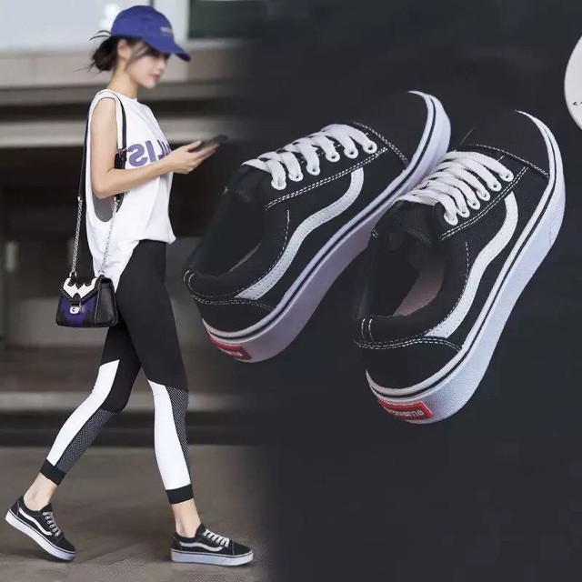 Giày Thể Thao Bằng Vải Đế Thấp Giá Siêu Rẻ, Giày Sneaker Hàng Quảng Châu Cao Cấp