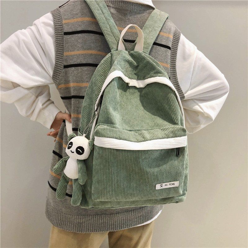 Balo đi học ulzzang Cặp học sinh nữ phiên bản hàn quốc của học sinh cấp 3 và cấp 2 phong cách Harajuku, cặp học sinh nhẹ nhiều lớp dung tích lớn