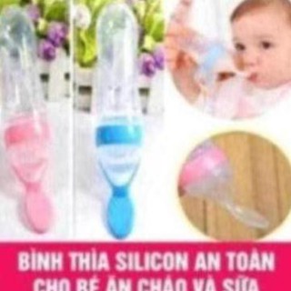 Bình thìa ăn dặm cho bé