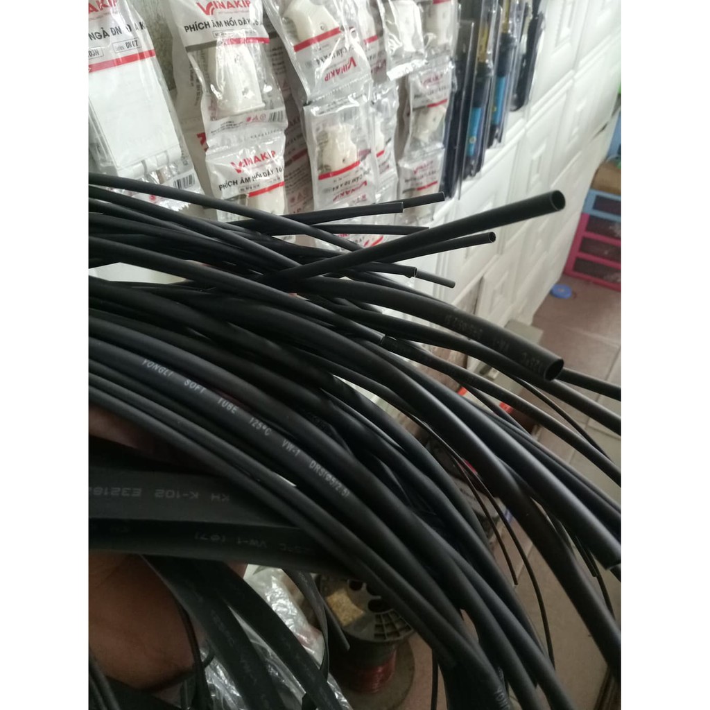 Ống gen co nhiệt các loại phi 1, 2, 3, 4, 5, 6, 7, 8, 10