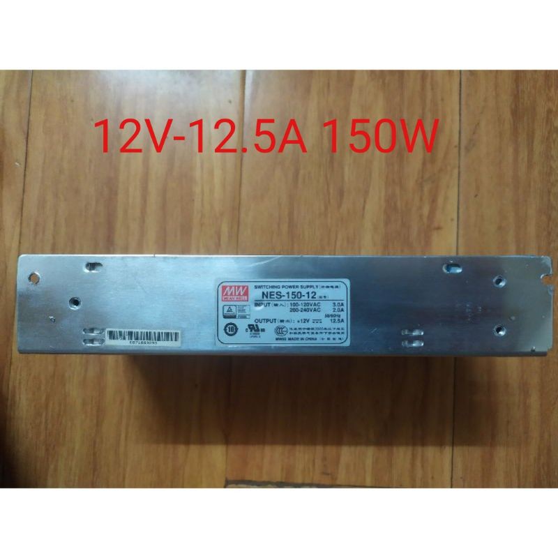 Nguồn tổ ong Meanwell 12V-10A 12V - 25A  12V-37.5A 12V-83A 12V-40A. Hàng cũ tháo máy.