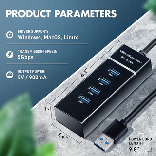 Bộ Chia 4 Cổng Usb 3.0 Tốc Độ Cao 5gbps