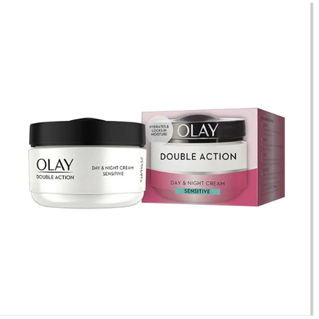 [Mã giảm giá mỹ phẩm UK chính hãng] Kem dưỡng Olay Double Action Cream 50ml (Bill Anh)