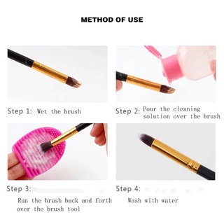 1 Miếng Silicone Vệ Sinh Cọ Trang Điểm