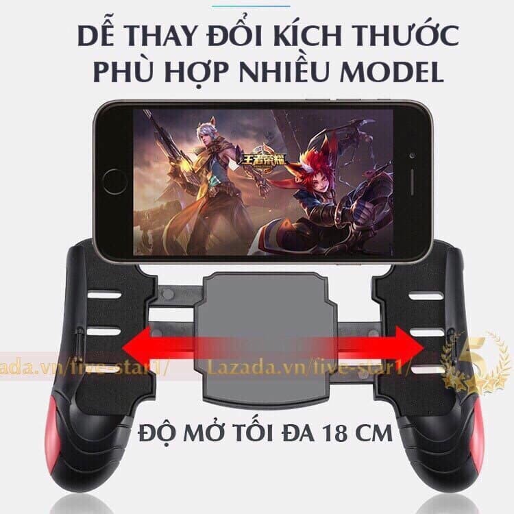 Tay CầM Chơi Game Gamepad Kèm Nút Điều Khiển Cho Điện Thoại [PHỤ KIỆN GIÁ SỈ]