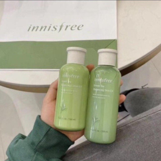 SET DƯỠNG TRÀ XANH INNISSFREE