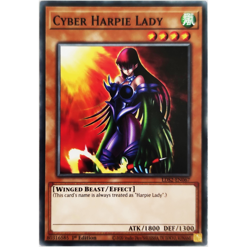 [Thẻ Yugioh] Cyber Harpie Lady |EN| Common