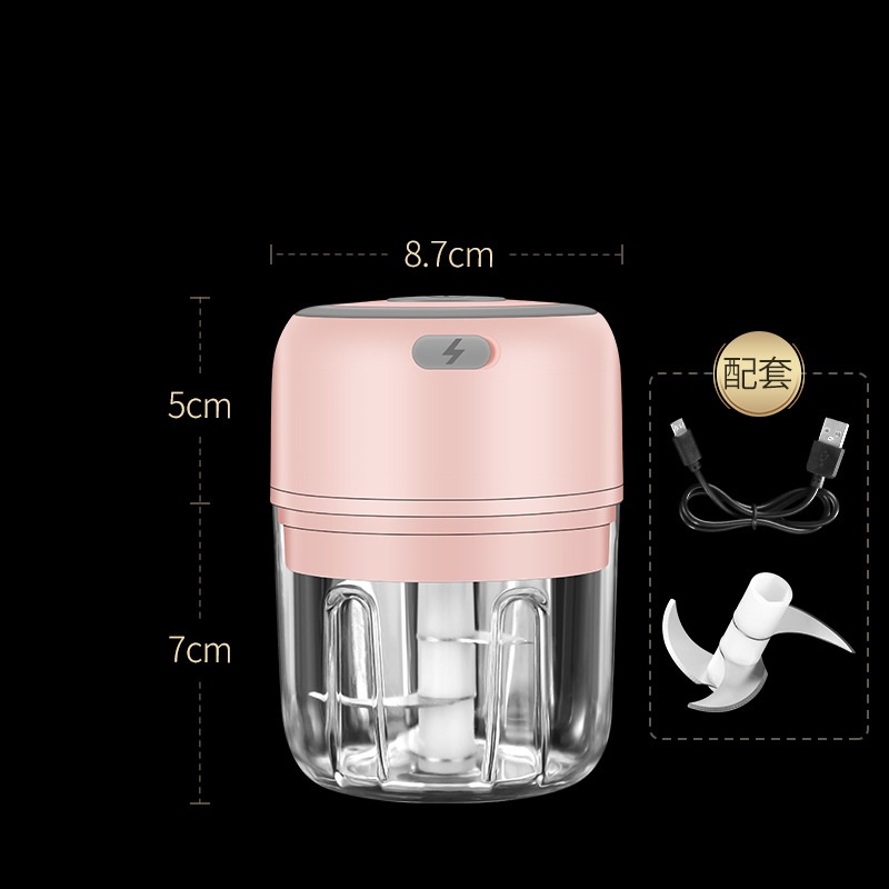 Máy Xay Tỏi Ớt Sạc Điện Cầm Tay Mini 100ml và 250ml phiên bản nâng cấp