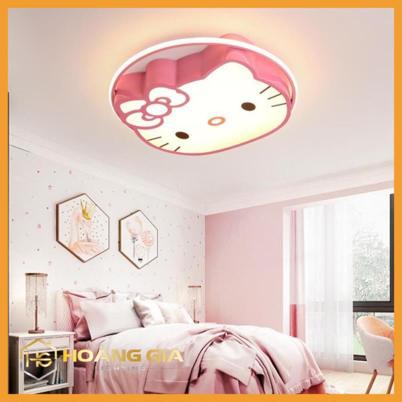 Đèn Ốp Trần - Đèn Led Ốp Trần - Đèn Ốp Trần Phòng Ngủ Cho Bé - Ốp Trần Hình Máy Bay - Đèn Hình Hello Kity