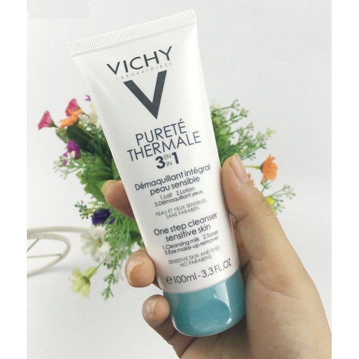 Sữa Rửa Mặt Vichy Tẩy Trang 3 Tác Động 100ml