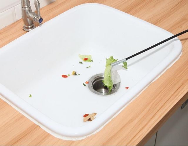 Dụng cụ gắp rác chuyên nghiệp cho đường ống cống và lavabo