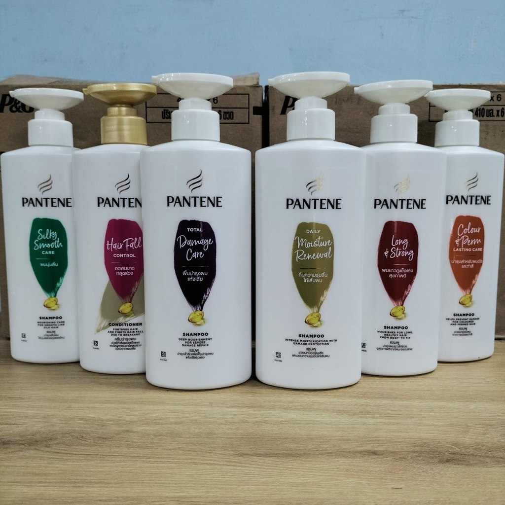 Dầu Gội - Dầu Xả Pantene Thái Lan 410ml