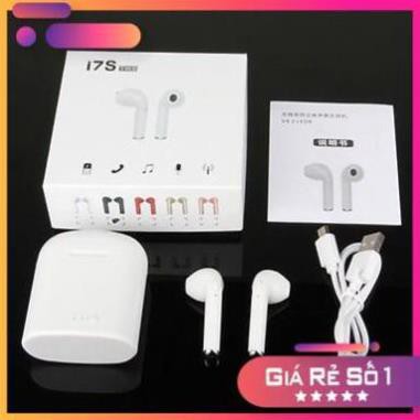 [ FREESHIP, AIRPOD SIÊU HOT 2021] Tai Nghe Bluetooth thông minh I7S TWS 5.0 âm thanh cực hay_Bass cực kỳ sống động