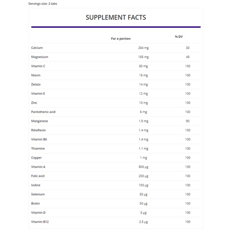 Viên Vitamin Ostrovit Bổ Sung Đầy Đủ Các Vitamin Khoáng Chất Tăng Sức Đề Kháng OSTROVIT VIT&MIN 90 VIÊN