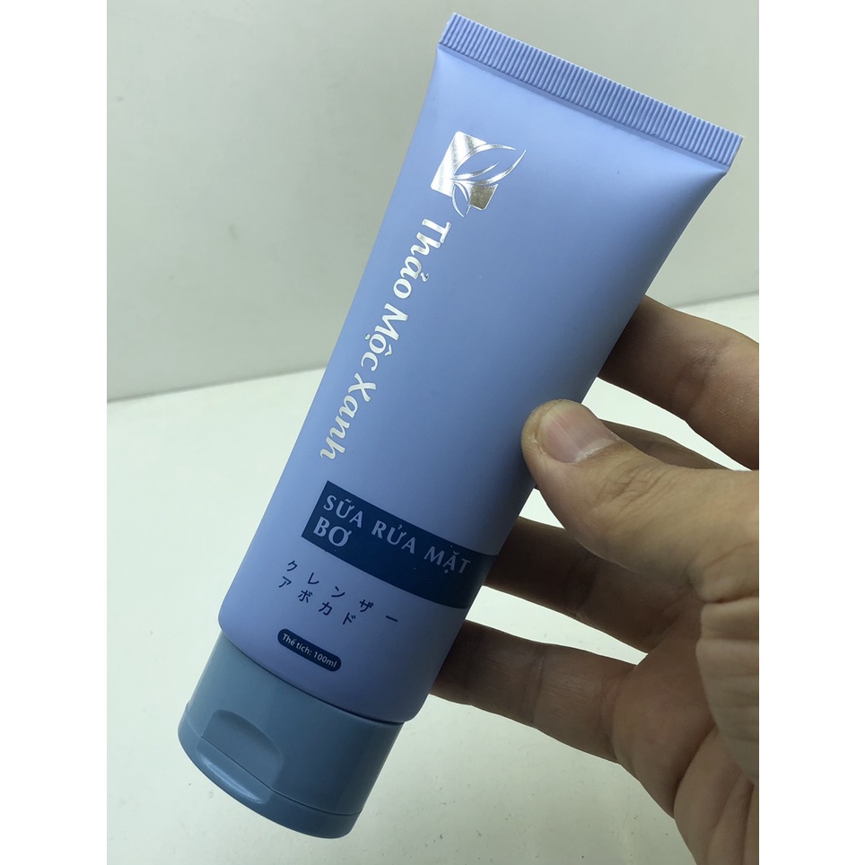Sữa rửa mặt Thảo Mộc Xanh Gạo, Bơ, Trà Xanh 100ml
