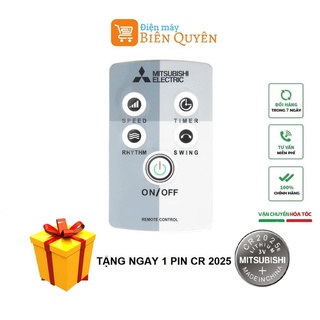 ĐIỀU KHIỂN QUẠT MITSUBISHI ELECTRIC Tặng Kèm Pin