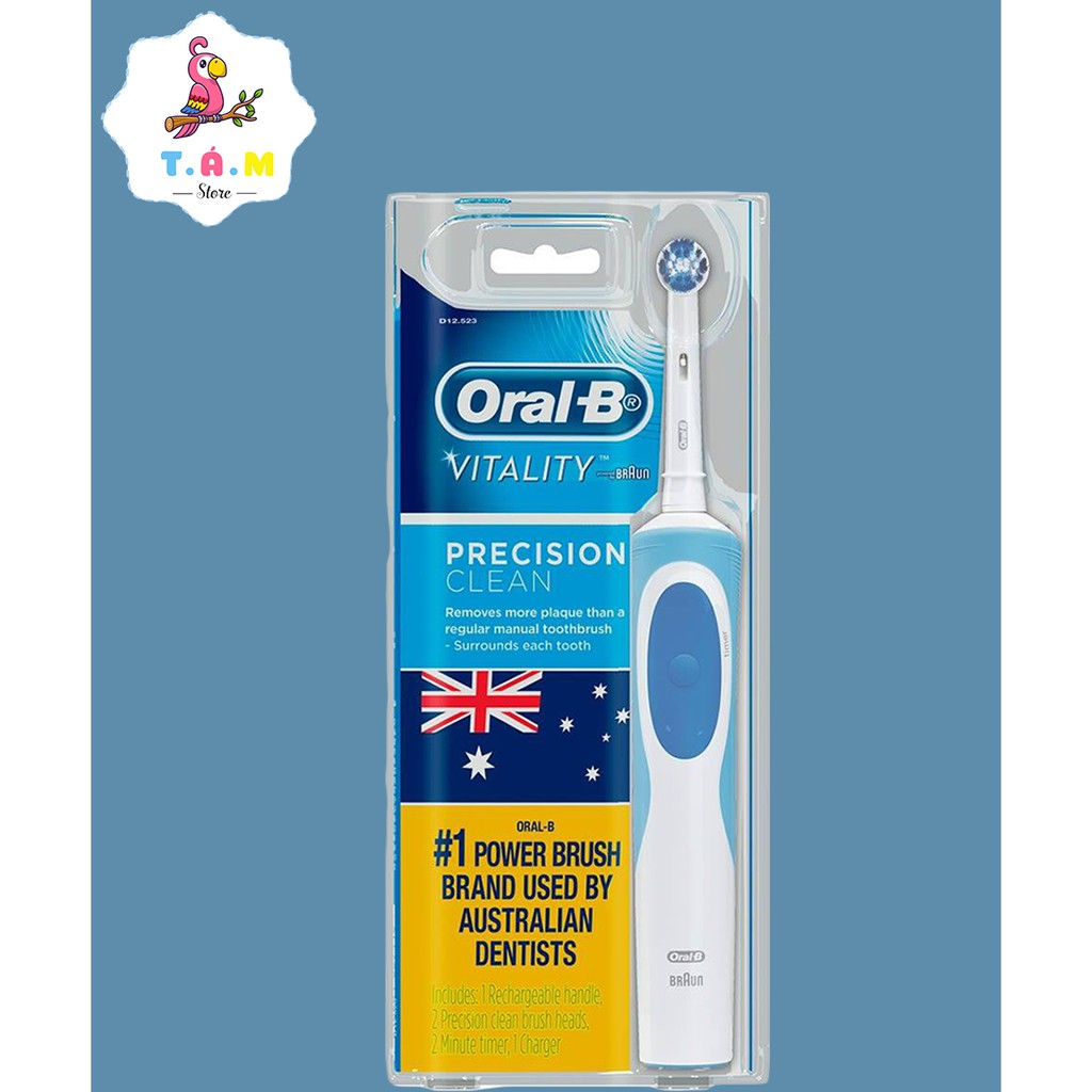 🎍Bàn chải điện Oral B - Oral Vitality Precision Clean - Hàng Úc đủ Bill🎍