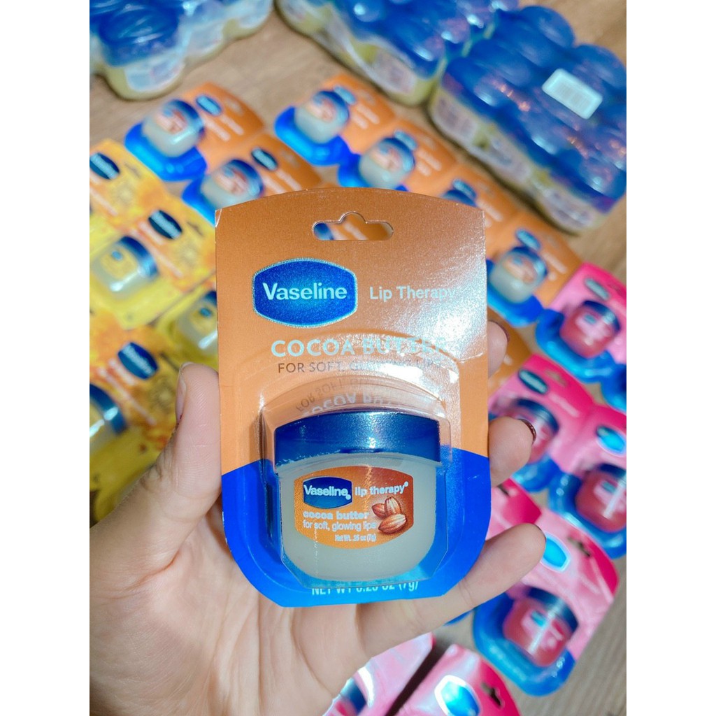 Sáp Dưỡng Môi Hồng Xinh Vaseline Lip Therapy Rosy Lip 7g