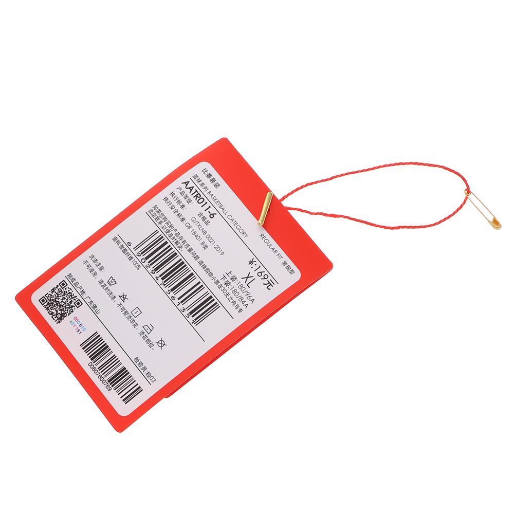 Set 100 Nhãn Treo Quần Áo / Dây Treo Tiện Dụng